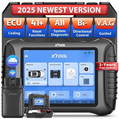 XTOOL IP900BT Wireless Bidirectional OBD2 Scanner Diagnostic Tool 41+ Services