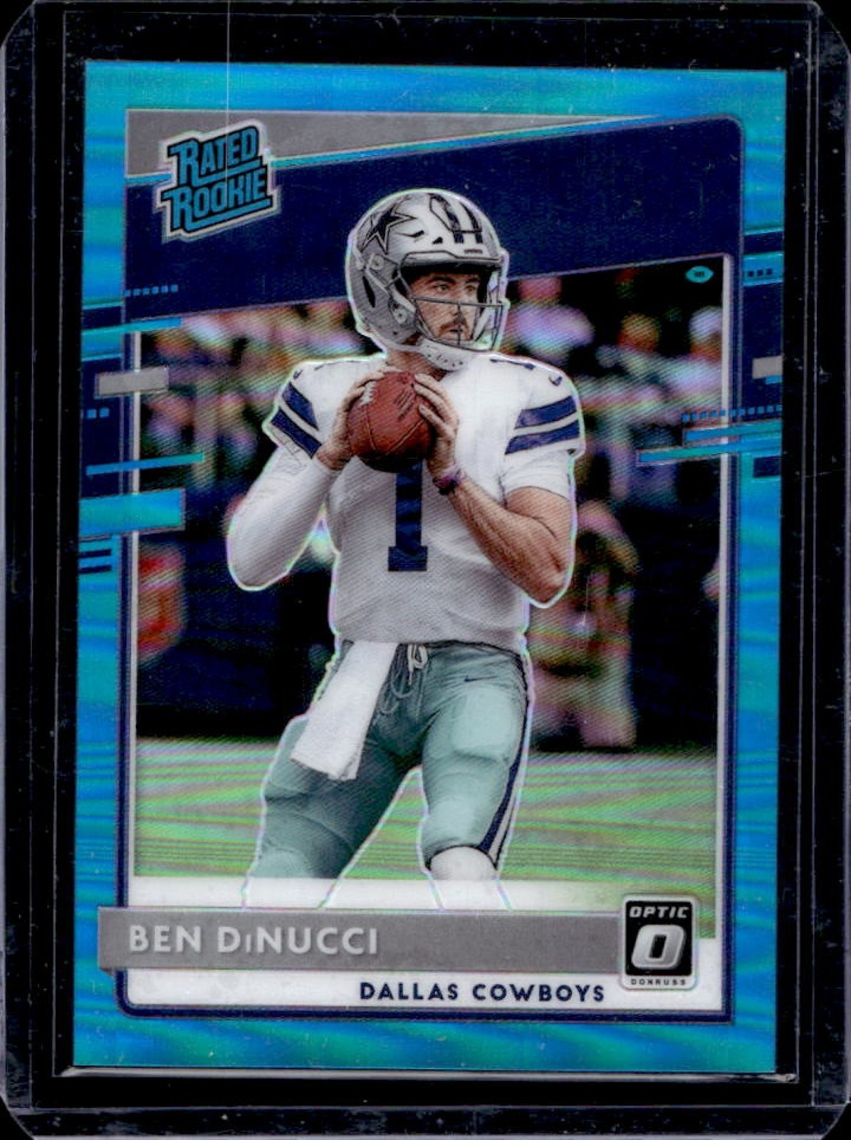 Ben DiNucci Panini Donruss Optic #200 Aqua