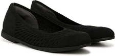 Bzees Khloe Women's Black Slip-On Flats NW/OB 11M