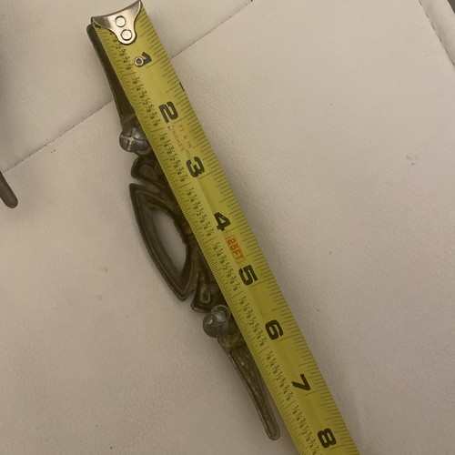 Vintage MCM Messing Schrankgriffe Griffe Menge 4 Kostenloser Versand Selten! - Bild 8 von 20