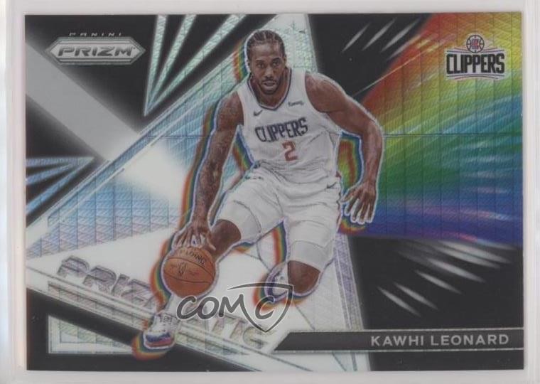 2021-22 Panini Prizm Prizmatic Hyper Prizm Kawhi Leonard #6 s3g