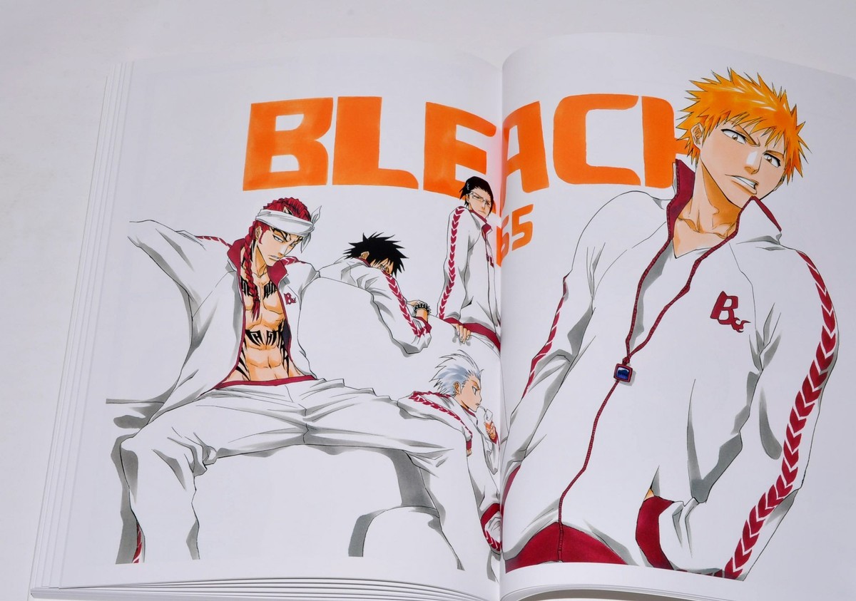 BLEACH JET Art Book Set 2 Volumes + Case Japanese Limited