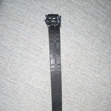 Men s Black/Beige Reversible Check Dress Belt...