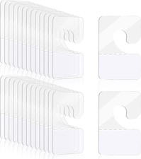 200Pcs Sticky Hang Tabs, Self Adhesive J Hook Hanging Tabs Plastic Hang Tags for