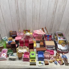 Fisher Price Loving Family Dollhouse Furniture Lot Mini Van Figures Big Lot