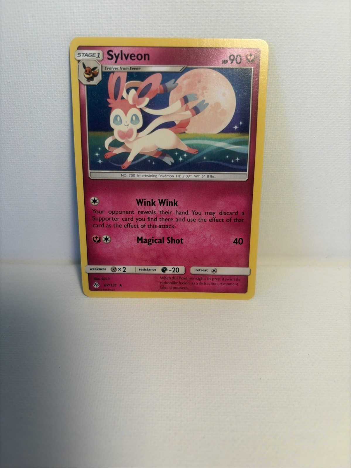 Sylveon 87/131 Sm-Forbidden Light Regular