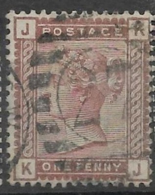 GB 1879 Queen Victoria 1d Venezian Red SG166 (3)