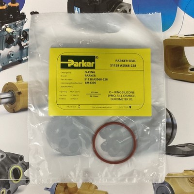 ORING SEAL PARKER S1138-70 AS568-228 8M4390 8M-4390 56,74mm 3,53mm VMQ