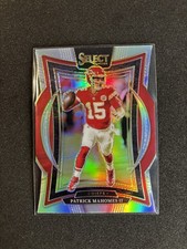 2024 Panini Select - Concourse Patrick Mahomes II #33 Silver Prizm Die-Cut