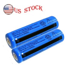 2PCS Rechargeable 3000mAh 3.7V BRC Batteries for Tactical LED Flashlight Torch