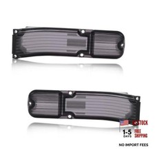 Tail Light Lens Compatible with Chevy Chevelle 1966, [DOT] [IP67 Smoked Lens