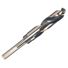 18mm Reduced Shank Twist Drill Bits HSS 4341 with 10mm Shank for Plastic