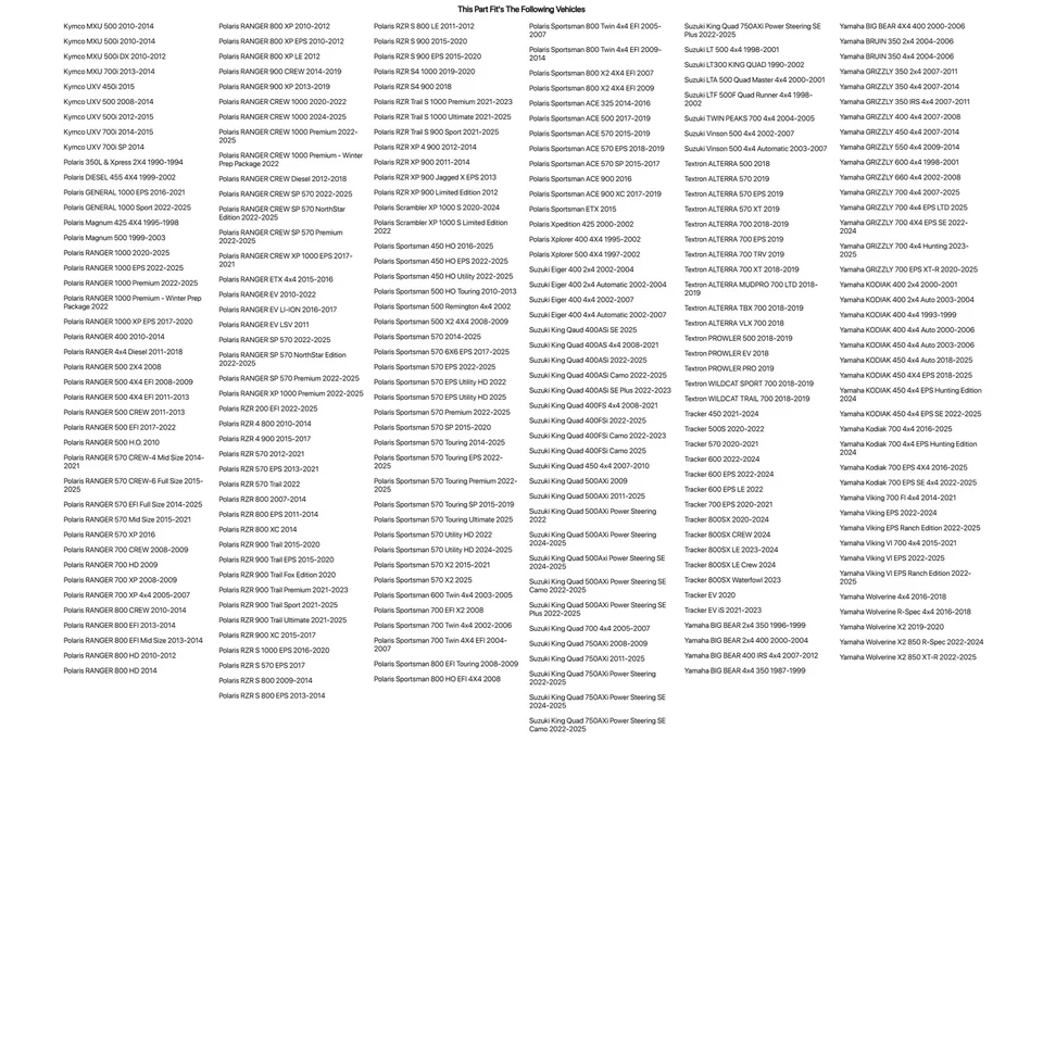 (Paquete de 2) Neumático Tusk TriloBite® HD 8 capas 26x9-12 para KYMCO UXV 700i 2014-2015 Foto 4 de 4