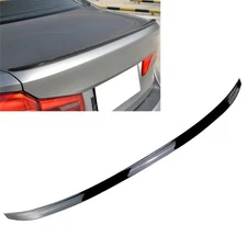 Rear Trunk Spoiler Lip Wing For BMW 5 Series G30 M5 M Performance 2017-23 Black