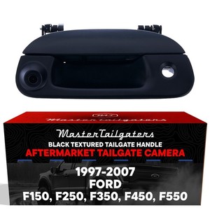 Pour Ford F150-F550 (1997-2007) Caméra de sauvegarde des poignées de queue noire