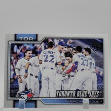 2026 Topps Series 1 Baseball #113 Toronto Blue Jays American League