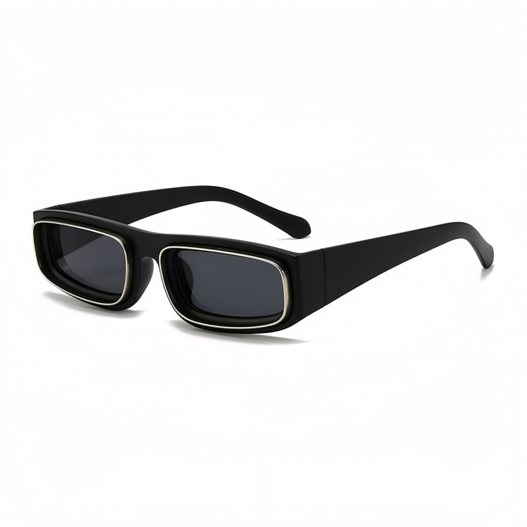 Sunglasses Fashion Square Classic Full Rim Retro Men Women Eyewear