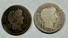 Complete Series 1913 P-S Barber Silver Dimes. Circulated. LOW MINT 1913 'S'!!
