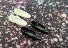 Vintage Palitoy TRESSY 2x Pairs Shoes for TOOTS 1960s AC Black Pair and White