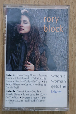 #ad #ad Rory Block When A Woman Gets The Blues Cassette 1995 Rounder $3.36