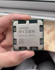 AMD Ryzen 7 7800X3D CPU 4.2GHz 8 Cores AM5 120W 96MB L3 Cache DDR5 Processors