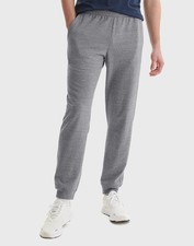 Hanes French Terry Jogger Mens Sweat Lounge pants Elastic Waist Drawcord Pockets