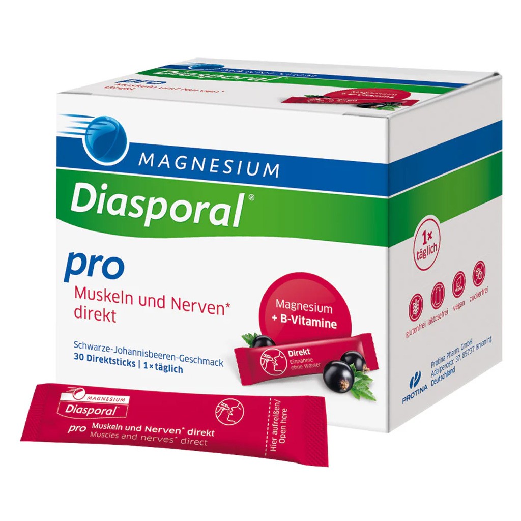 SULFARO MAGNESIUM DIASPORAL PRO + VITAMINE B 30 STICK Ribes Nero