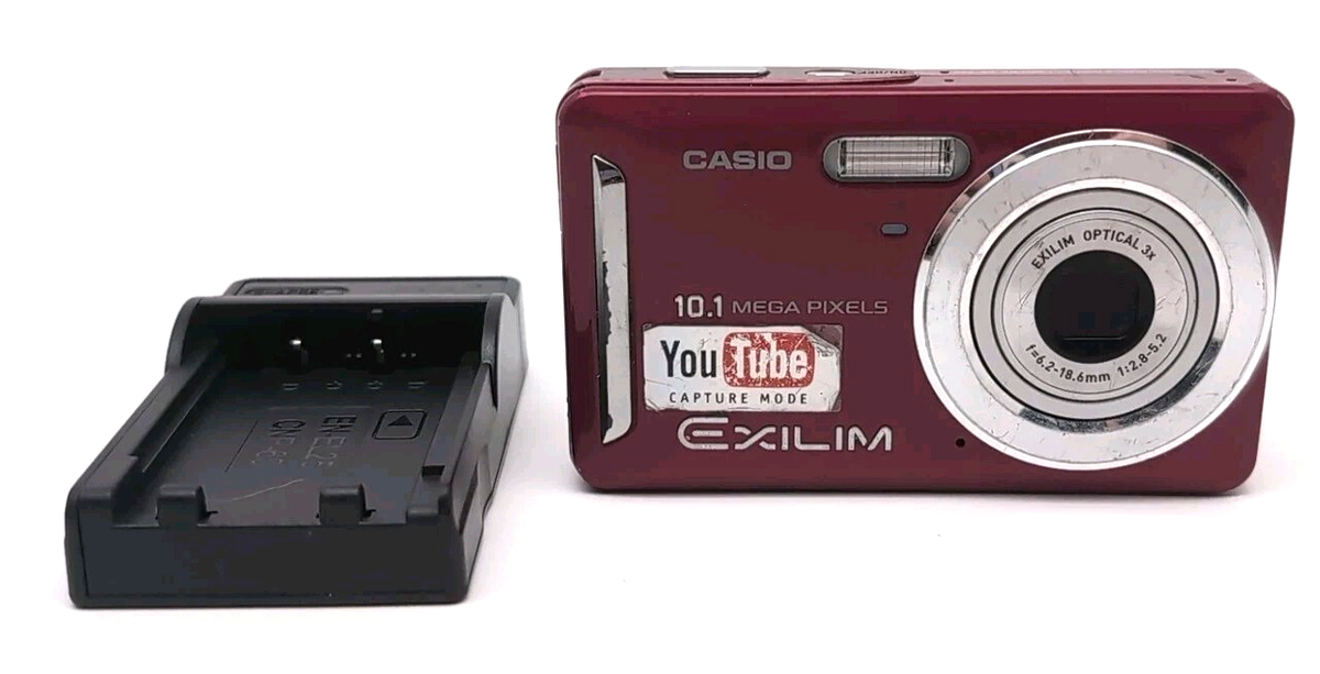 Casio EXILIM EX-Z29 3x Optical Zoom 10.1MP Digital Camera Pink