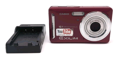 Casio EXILIM EX-Z29 3x Optical Zoom 10.1MP Digital Camera Pink