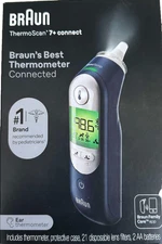 Braun Thermoscan 7+ Connect Digital Ear Thermometer Enabled IRT6575 NEW SHIP