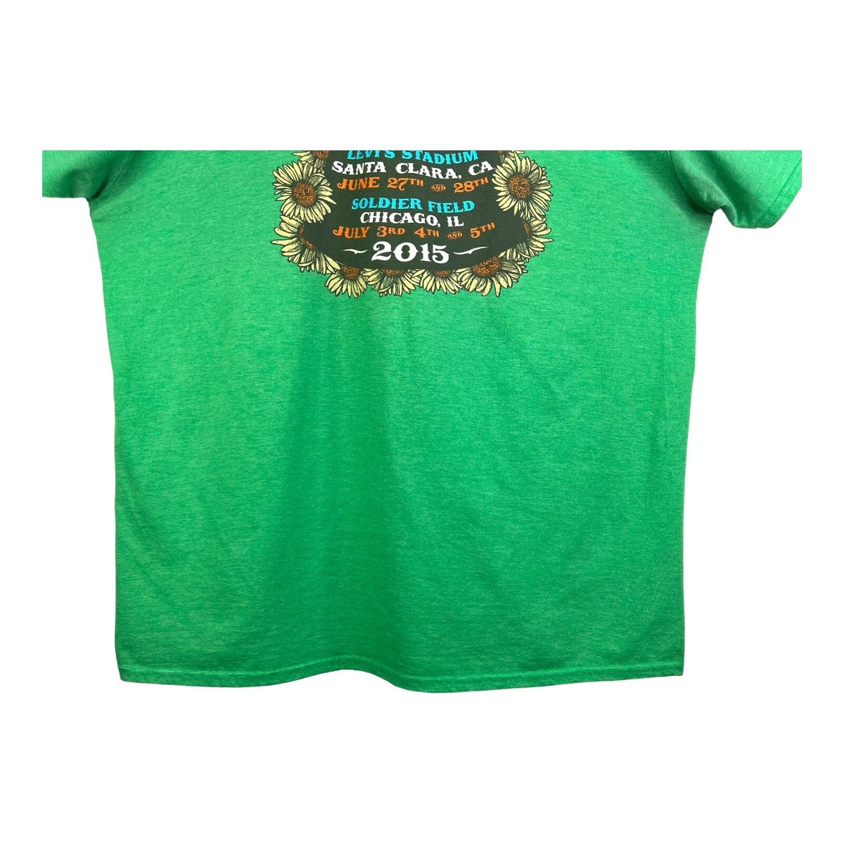 Grateful Dead 50 years Fare the Well T-Shirt Mens 3XL Levis