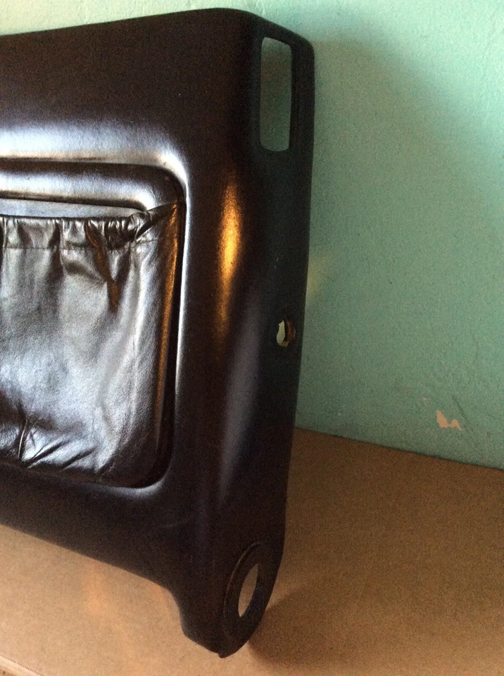 Volvo 262c Bertone 1979 asiento delantero cubierta trasera cuero negro PS derecha Foto 2 de 4