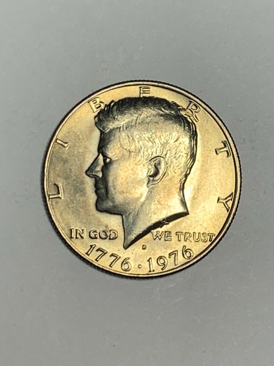 1776-1976-D Clad Bicentennial Kennedy Half Dollar | eBay