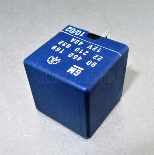 Ventilador de motor de refrigeración de 4 pines 67-Vauxhall (92-05) relé azul GM 90450169 22210032 40A - Imagen 5 de 5