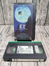 E.T. The Extra-Terrestrial VHS, 1988, Green Tape, Clamshell Pre-Owned