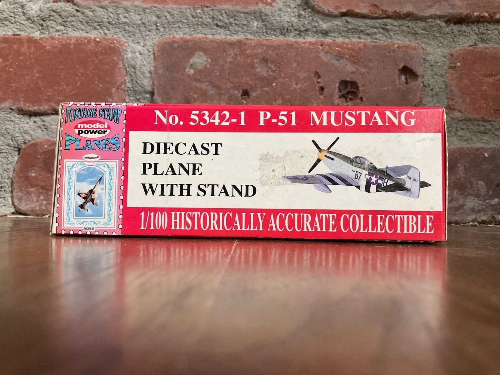 Model Power Diecast Airplane New in Box P51 Mustang eBay