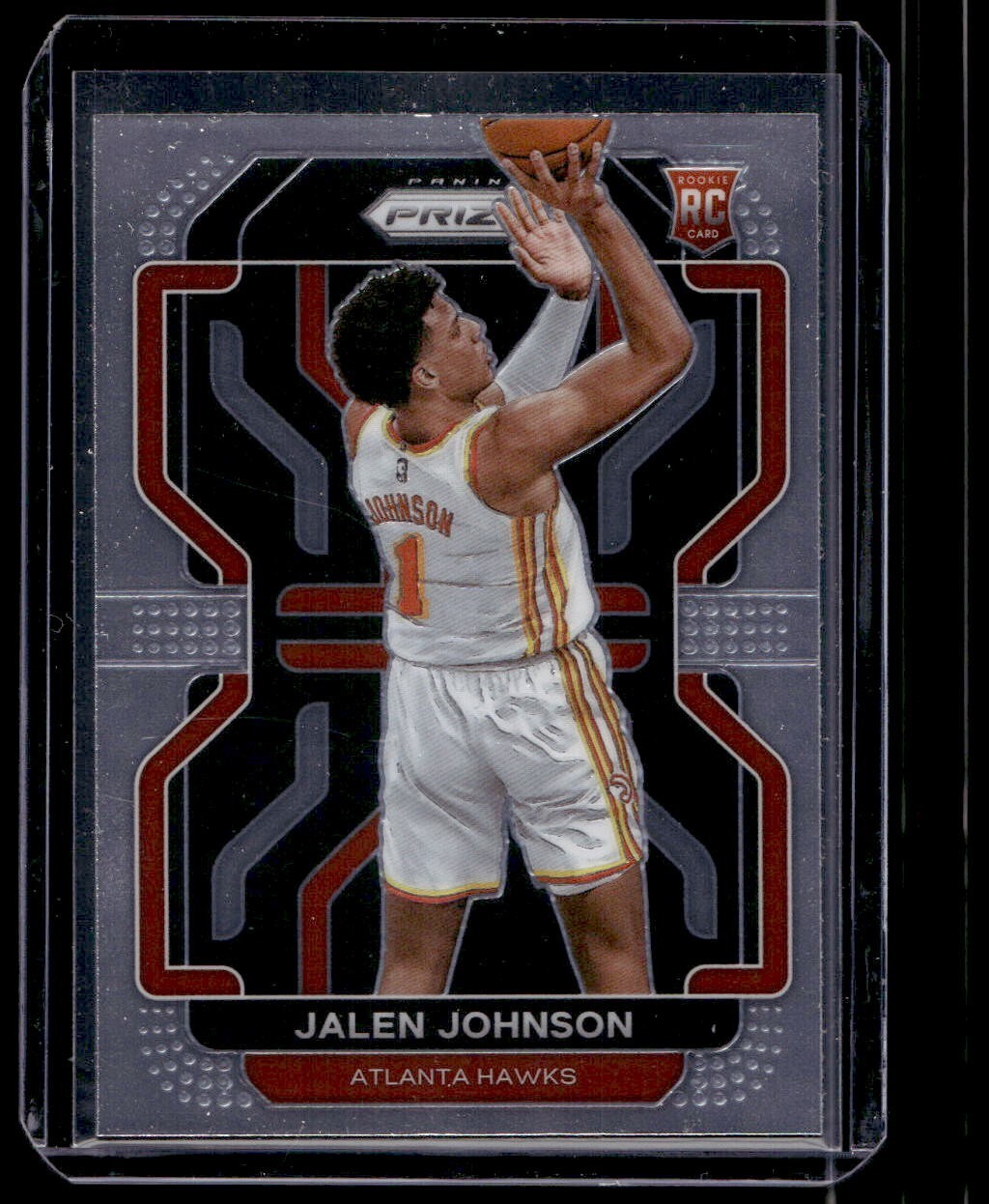 2021-22 Panini Prizm Jalen Johnson RC #305 Atlanta Hawks