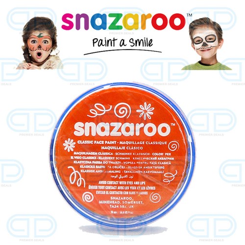 Snazaroo Face Paint & Body Make Up Many Colours Stage Fancy Dress Halloween 18ml - Picture 29 of 50