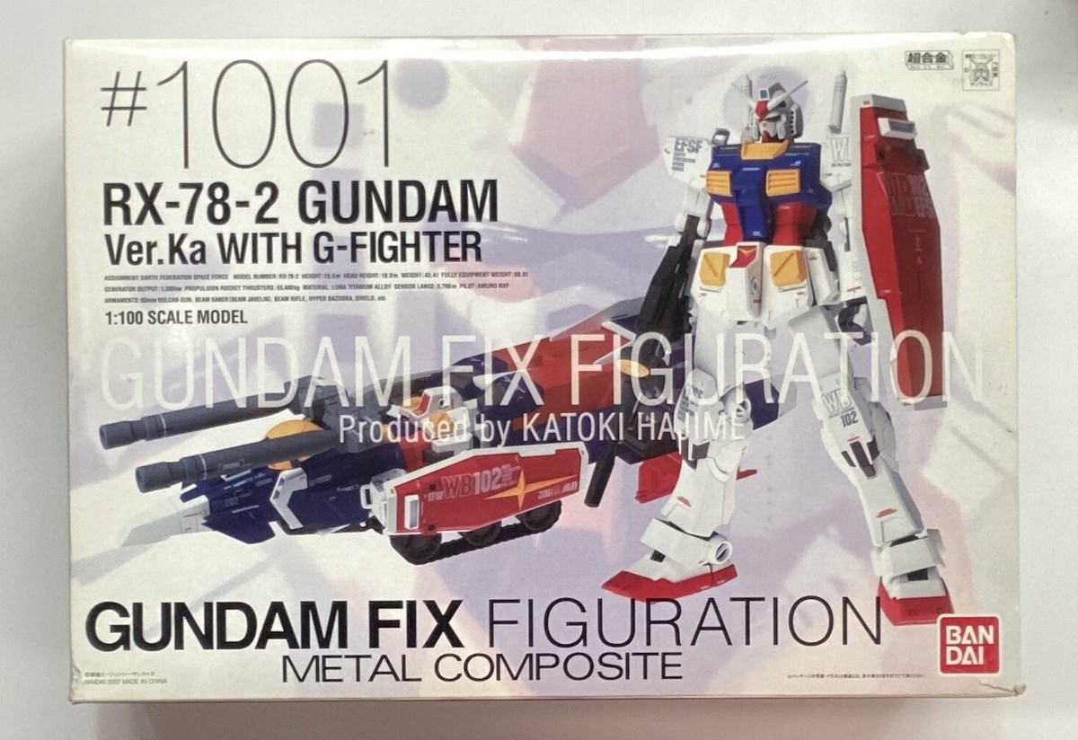 GUNDAM FIX FIGURATION METAL COMPOSITE #1001 GUNDAM Ver.Ka WITH G 