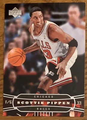 SCOTTIE PIPPEN, 2004-2005 UPPER DECK CARD, BASKETBALL LEGEND ! | eBay