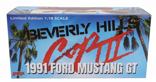 1:18 1991 Ford Mustang GT Convertible -- Axel Foley Beverly Hills Cop III -- GMP - Picture 5 of 5