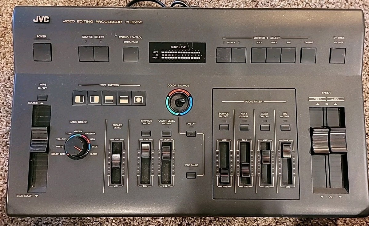 JVC JX-SV55 Video Editing Processor | eBay