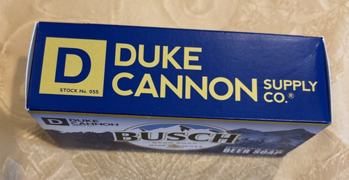 Duke Cannon Mountain-Sized Busch Beer Soap Sandalwood Scent 10oz. - Picture 3 of 9