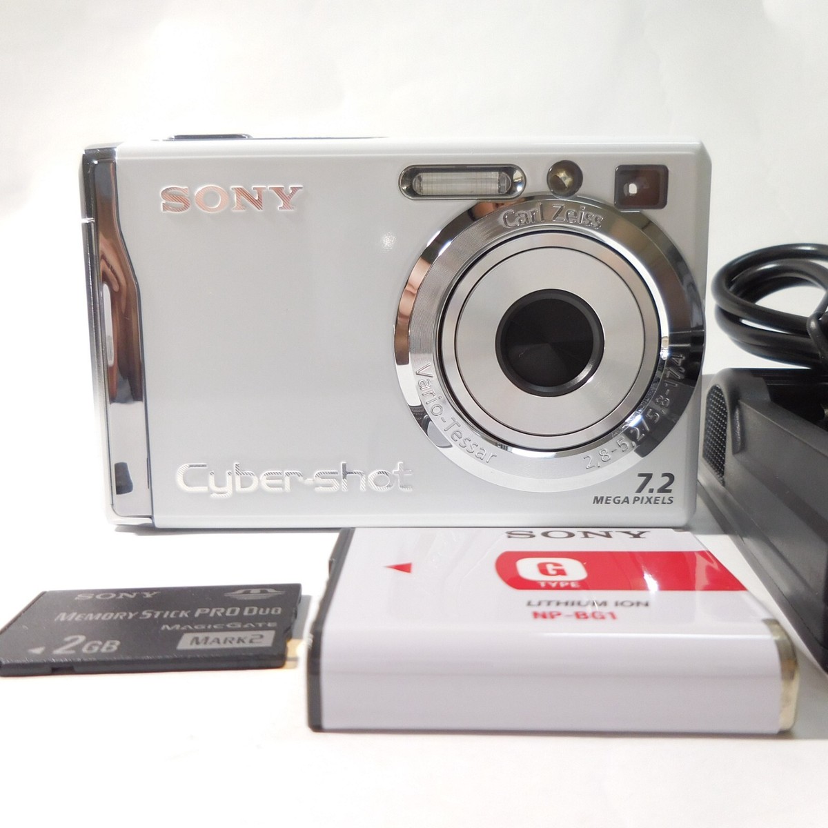 使えます 充電器付き 平成 Sony Cyber-shot DSC W80 Amazon.com : Sony Cybershot DSCW80 7.2MP Digital Camera with