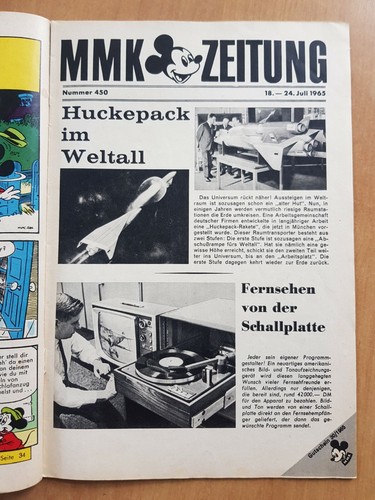 MICKY MAUS Nr.13 - 51 / 1965 mit GUTSCHEIN & SAMMELBILD zum AUSSUCHEN - Picture 20 of 51