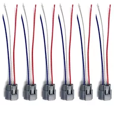 6pcs Ignition Coils Plug Connector Harness for Nissan INFINITI 3.5L 4.0L V6