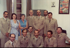 1987 - FOTO GRUPPO DI UFFICIALI ESERCITO ITALIANO - CARABINIERI -