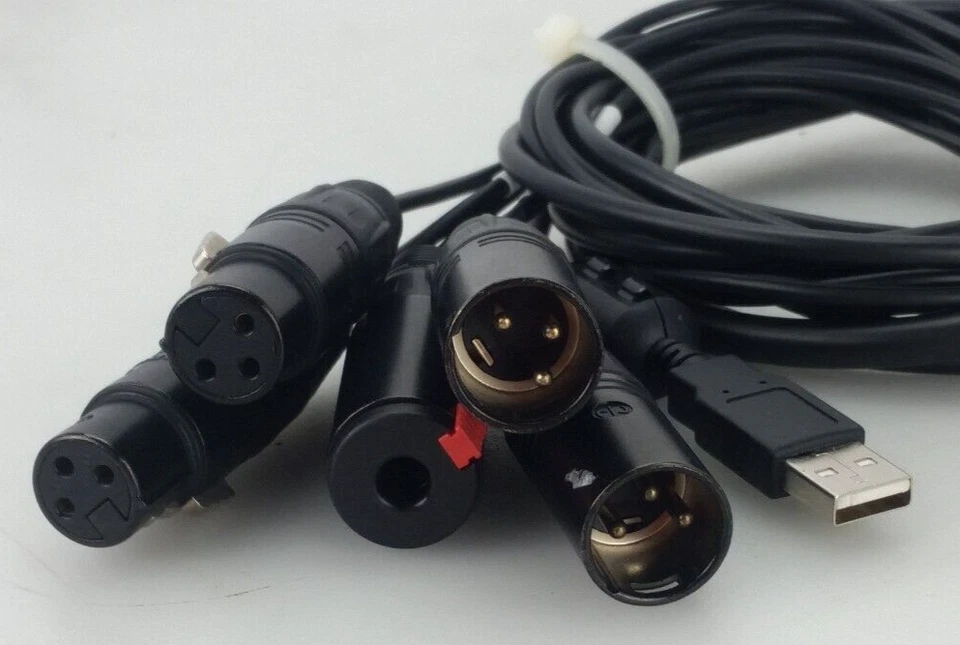 Digigram UAX220-Mic  Broadcast USB Audio Interface 2 Balanced Analog Inputs - Image 2 of 4