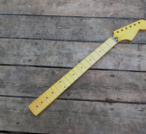 Mars Classic 70's Floyd Rose Vintage Tint Maple Guitar Neck Replacement fits - Picture 13 of 13