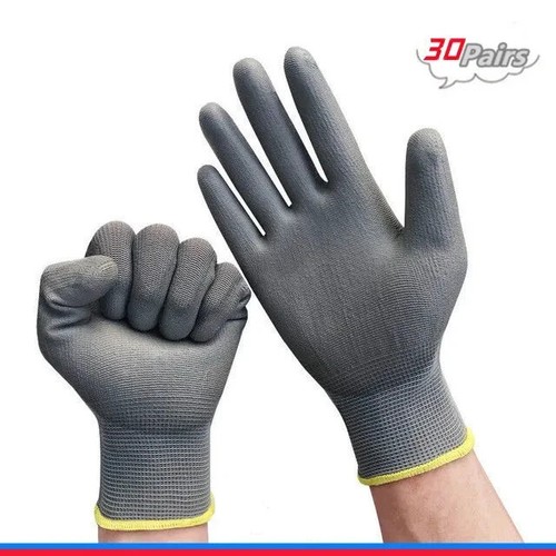 Gants de Travail pour Jardinage et Montage - Lots de 10/20/30, Tailles S/M/L/XL - Foto 12 di 13